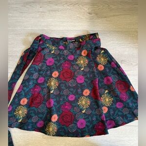 American Apparel Wrap Floral Skirt